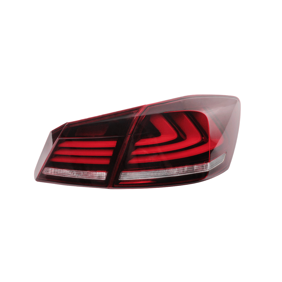 VLAND 13-15 Accord Full LED Sequential Tail Lights ABS PMMA GLASS Material