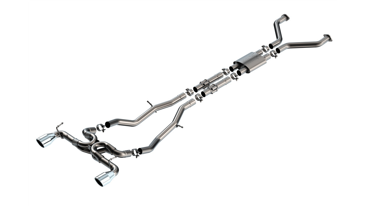 Borla 23-24 Nissan Z 2.5in ATAK Cat Back Exhaust 4.5in Tip 