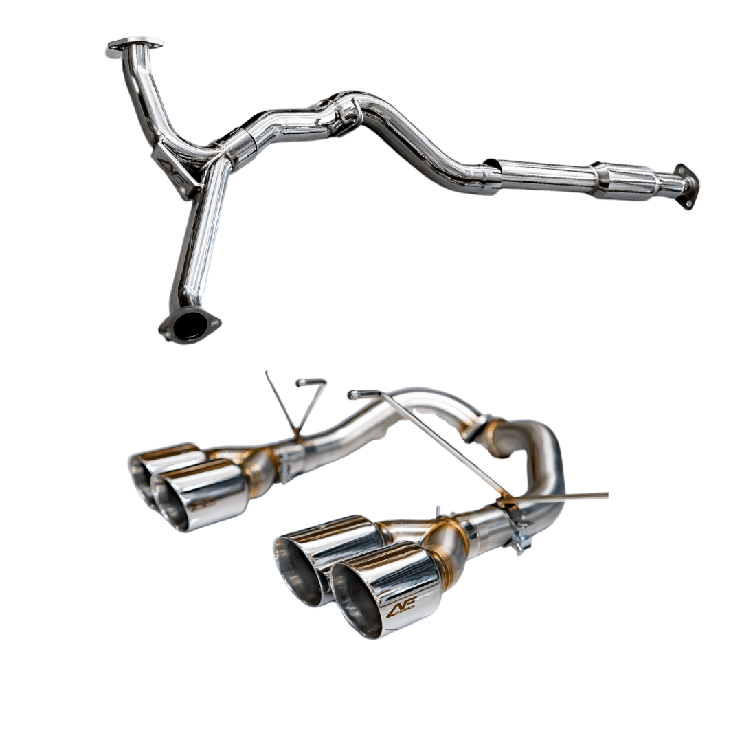 2022 - 2025 Subaru WRX AFD Touring Catback System - JDMuscleExhaustVB-YAXLE-GPolished Tips