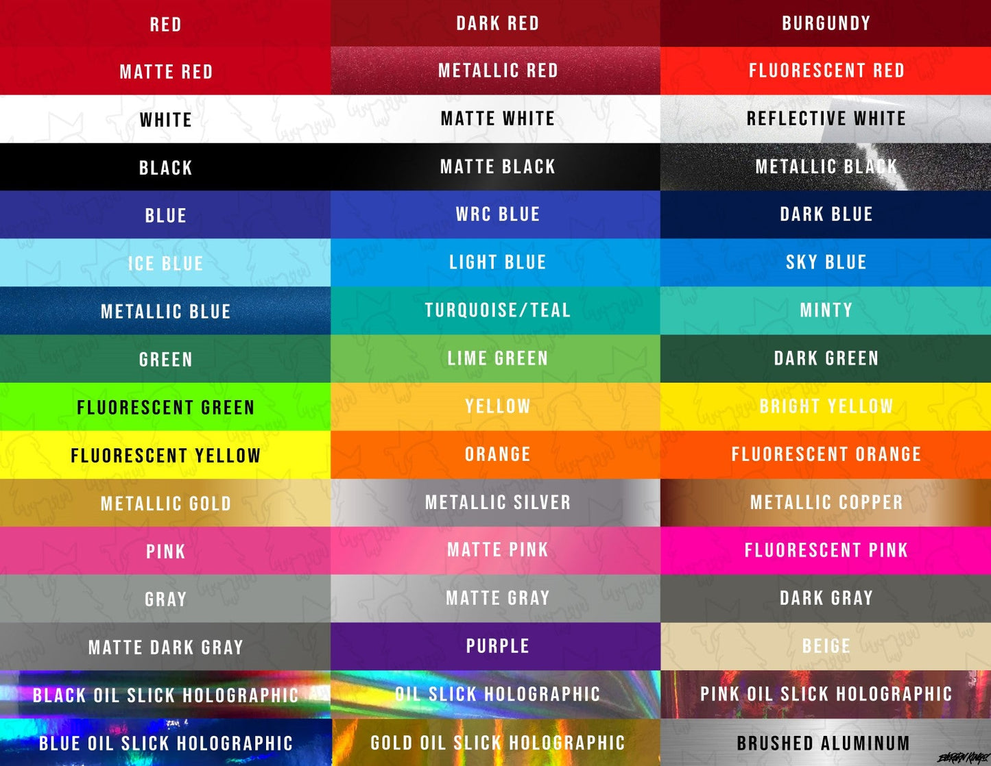 02-07 WRX Fog Light Decals