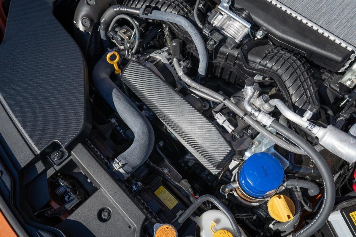 3D Carbon Alternator Pully Cover Overlay fits 2022+ Subaru WRX - JDMuscleExterior - Vinyl22WRXALTPULLEY-3DB