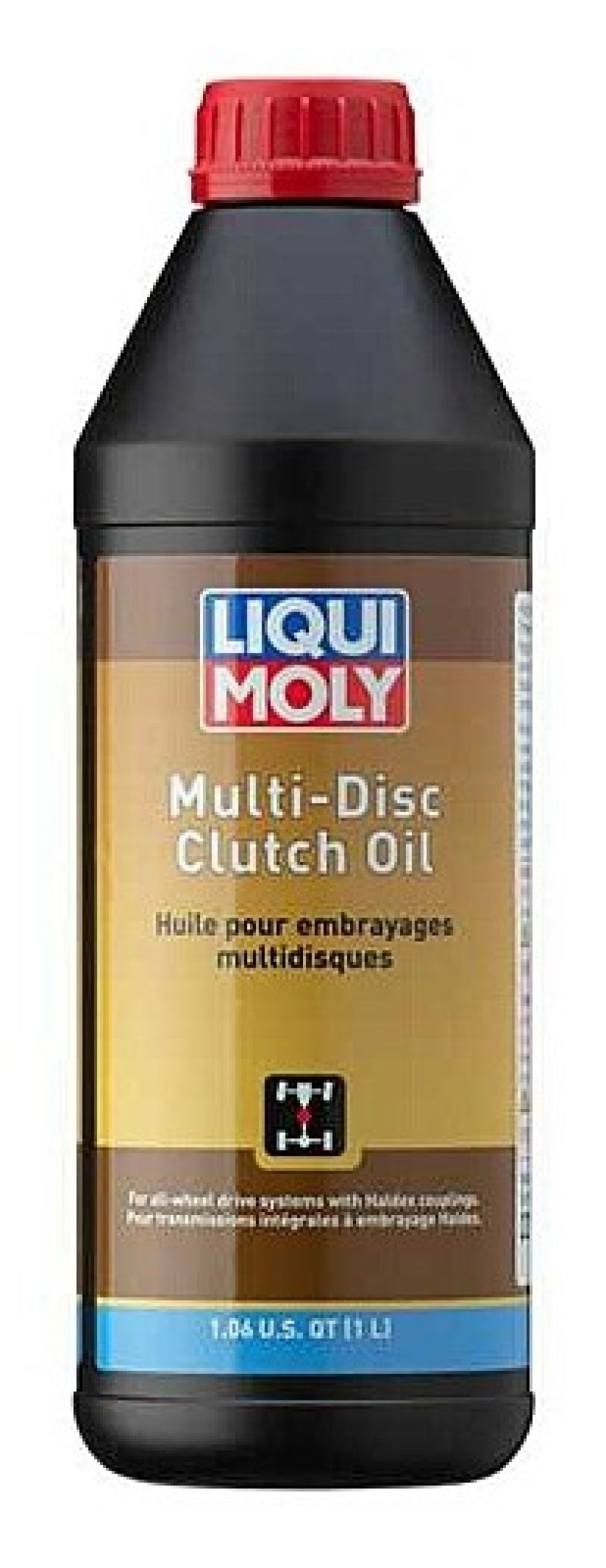 LIQUI MOLY Multi-Disc Clutch Gear Oil - Haldex AWD/Quattro/4Motion, 1 Liter
