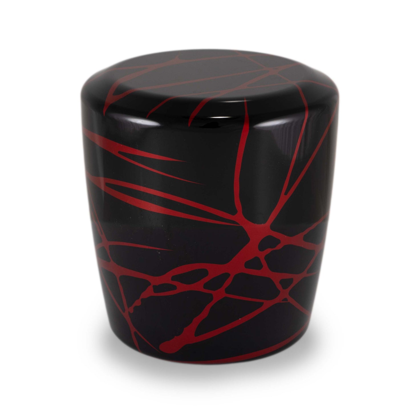 Billetworkz Automatic Shifter - Black w/ Red Splash - Fits Subaru CVT: WRX (15–21), Crosstrek (13–23), Forester (14–18), Impreza (12–23), Legacy/Outback (10–14)