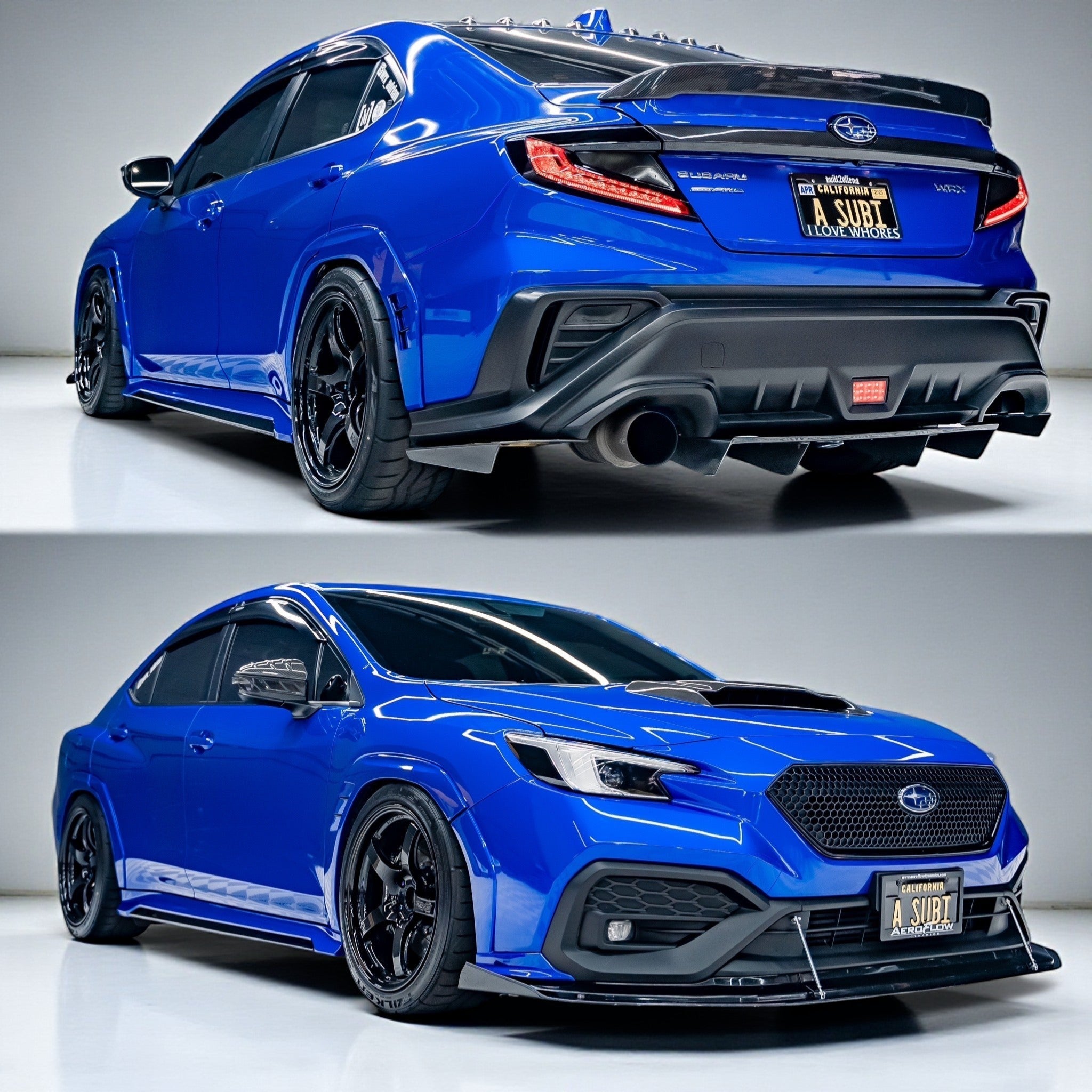 2022 - 2025 Subaru WRX Paint Matched Side Skirts Kogeki – JDMuscle