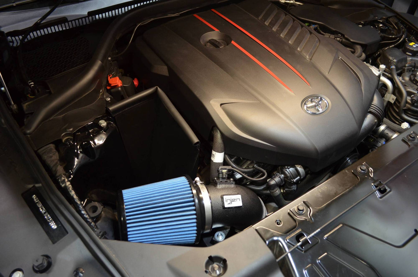 Injen 20-23 Supra L6-3.0L Turbo | A90 SP Cold Air Intake System - Wrinkled Black | SP2300WB