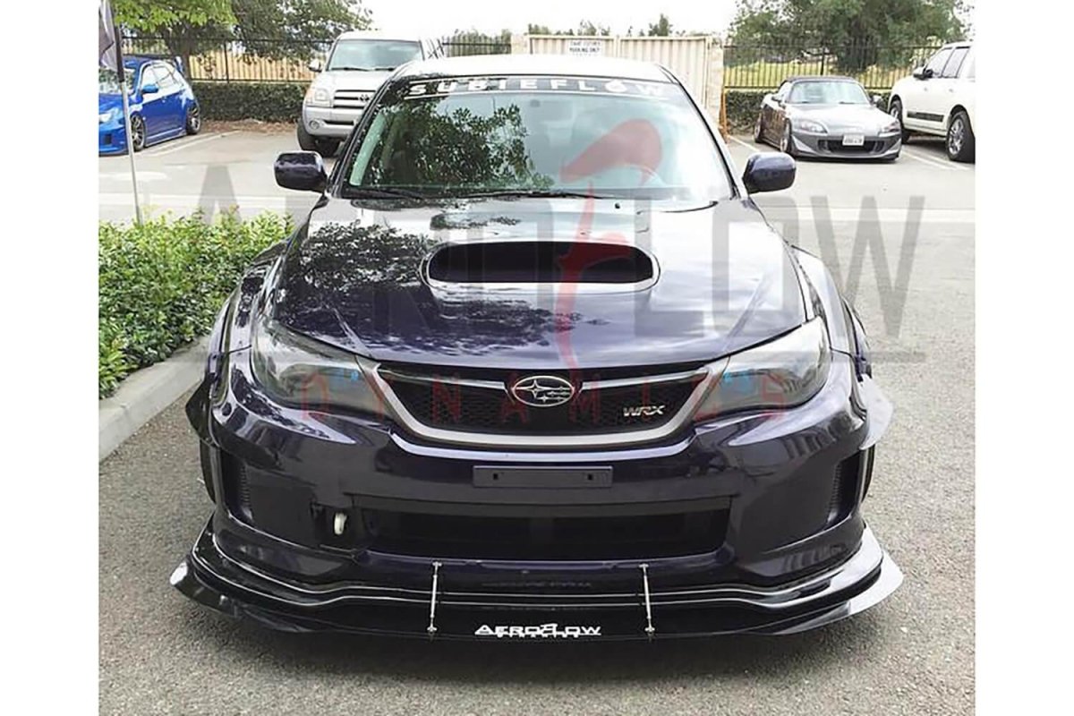 AeroflowDynamics 2008 - 2014 Subaru Wrx/Sti Canards V1 - JDMuscleCanardssku-4420714371