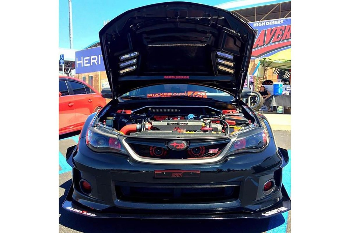 AeroflowDynamics 2008 - 2014 Subaru Wrx/Sti Canards V3 - JDMuscleCanardssku-4420715267