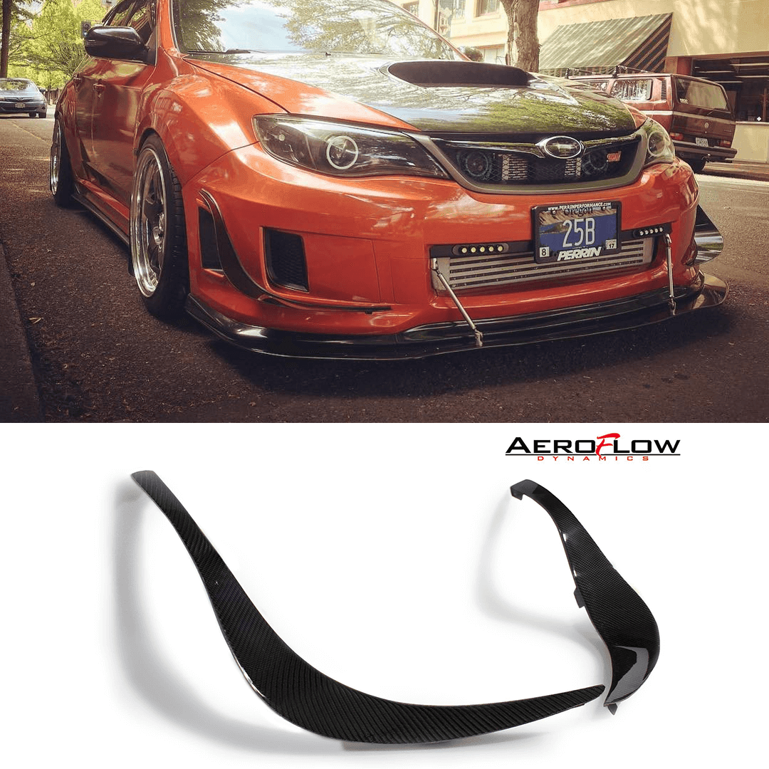 AeroflowDynamics 2011 - 2014 Subaru Wrx/Sti Canards V4 - JDMuscleCanardssku-6322766019