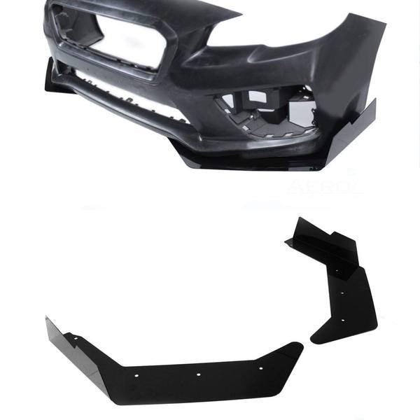 AeroflowDynamics 2015 - 2021 Subaru Wrx/Sti Front Winglets V5 - JDMuscleFront Wind Splittersku-19674919141449STI LIP