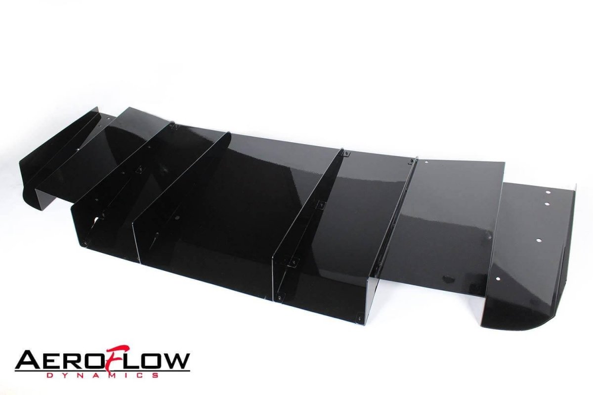 AeroflowDynamics 2015 - 2021 Subaru Wrx/Sti Rear Diffuser V2 - JDMuscleRear DiffusersAFD-VA-AL-DIFF-V2-GBKGloss jet black