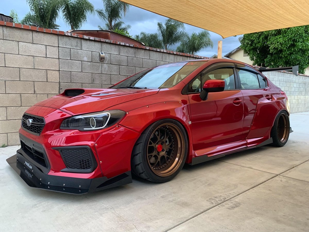 AeroflowDynamics 2015 - 2021 Subaru Wrx/Sti Side Skirt Extension V5 - JDMuscleSide Skirtssku-42892600410328No liner