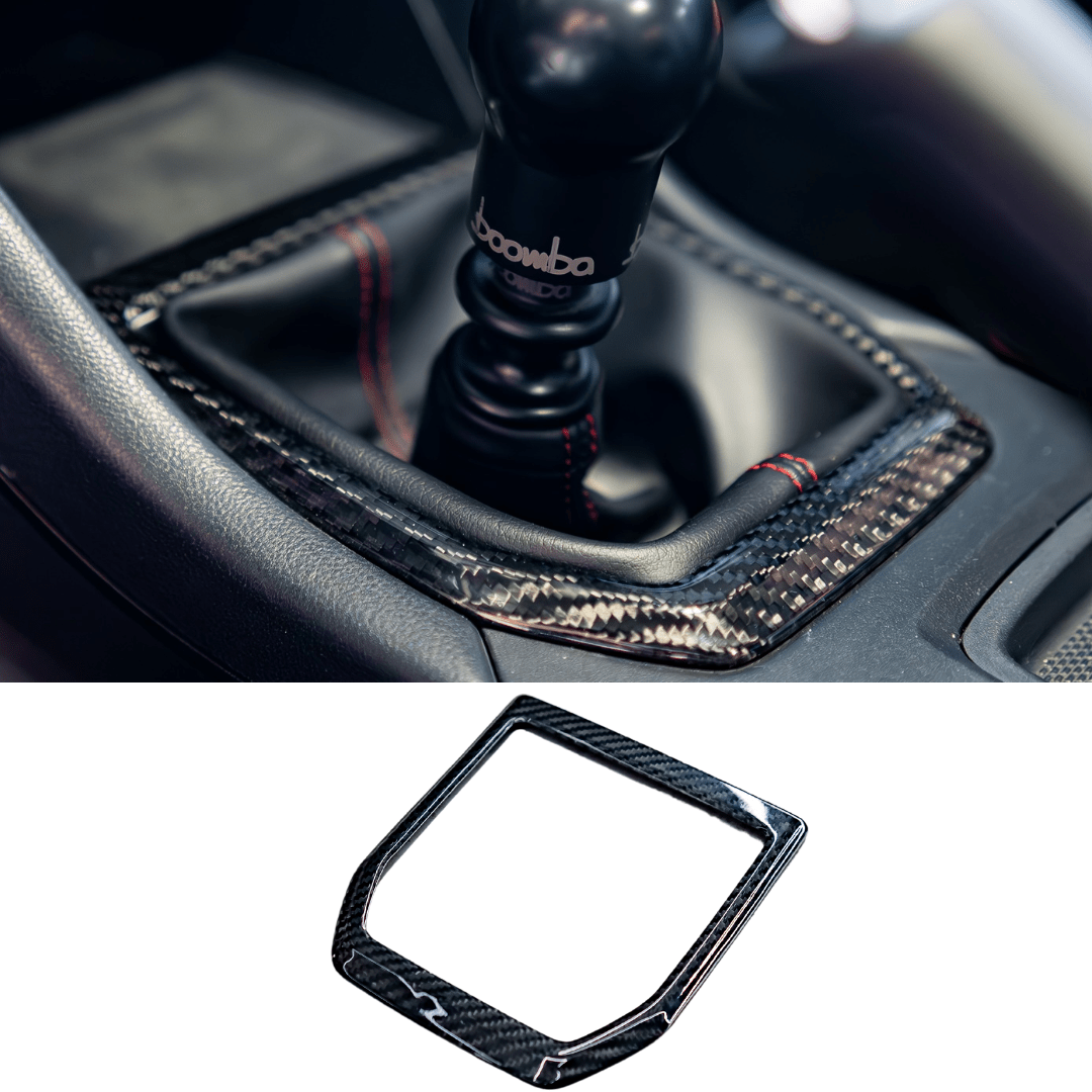 AeroflowDynamics 2022+ WRX Carbon Fiber Shifter Trim Cover - JDMuscleTrim KitsVB-CF-SHFCVR