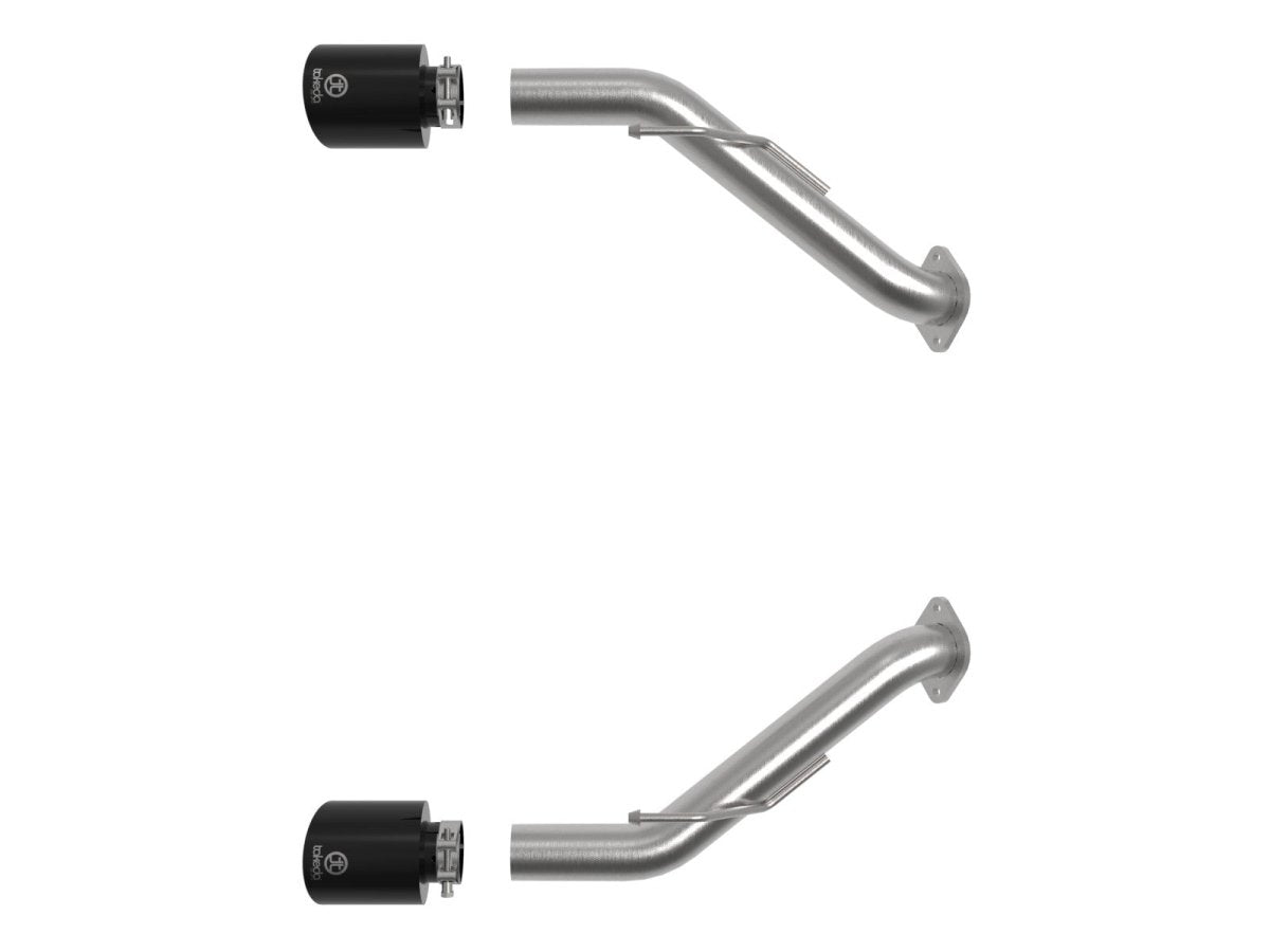 aFe 23 - 24 Nisan Z V6 - 3.0L Takeda 2 - 1/2in 304 SS Axle - Back Exhaust System w/ Black Tips | 49 - 36137 - B - JDMuscleAxle Back Exhaustsafe49-36137-B