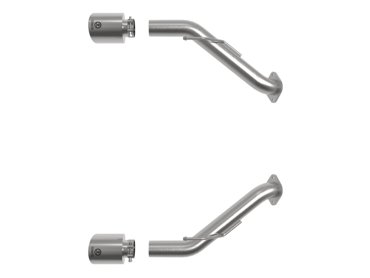 aFe 23 - 24 Nissan Z V6 - 3.0L | tt Takeda Stainless Steel Axle - Back Exhaust System w/ Polished Tip | 49 - 36137 - P - JDMuscleAxle Back Exhaustsafe49-36137-P