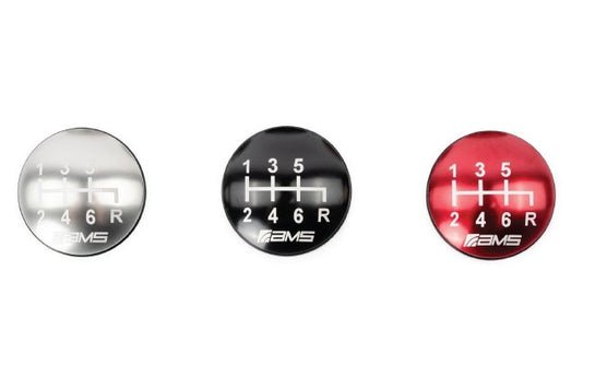AMS Performance Billet Aluminum Shift Knob w/ Interchangeable Cap 6 Speed Models | AMS.50.06.0002 - 1 - JDMuscleShift KnobsAMS.50.06.0002-1