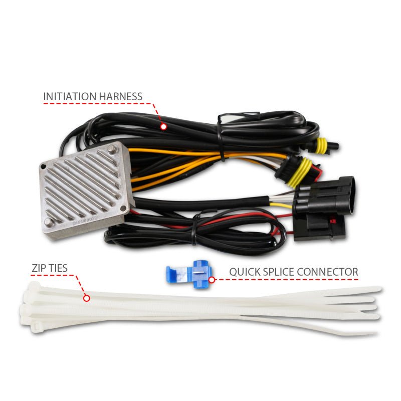 ANZO 05 - 11 Toyota Tacoma Full LED Projector Headlights White DRL/Init/SeqSig Black - Pair - JDMuscleSPKanz111640A