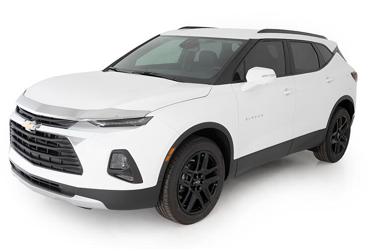 AVS 21 - 22 Crosstrek Aeroskin Low Profile Acrylic Hood Shield - Smoke | 320079 - JDMuscleHoodsavs320079