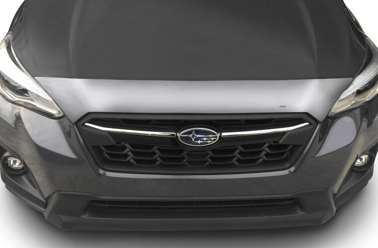 AVS 21 - 22 Crosstrek Aeroskin Low Profile Hood Shield - Chrome | 620079 - JDMuscleExterior Garnishesavs620079