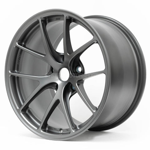 BBS RI - A 18x9 5x114.3 ET50 82mm PFS Required Matte Graphite Wheel | RIA035MGR - JDMuscleWheelsbbsRIA035MGR
