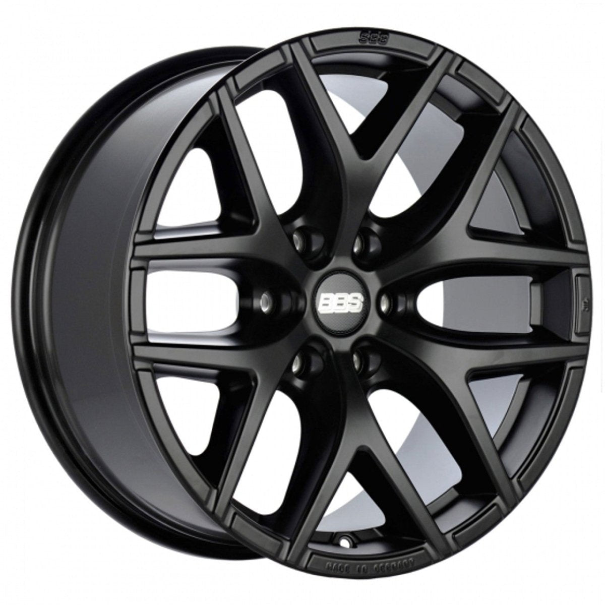 BBS TL - A 20x9 6x135 ET12 CB87 | Ford Satin Black Wheel | TLA0101BS - JDMuscleWheelsbbsTLA0101BS