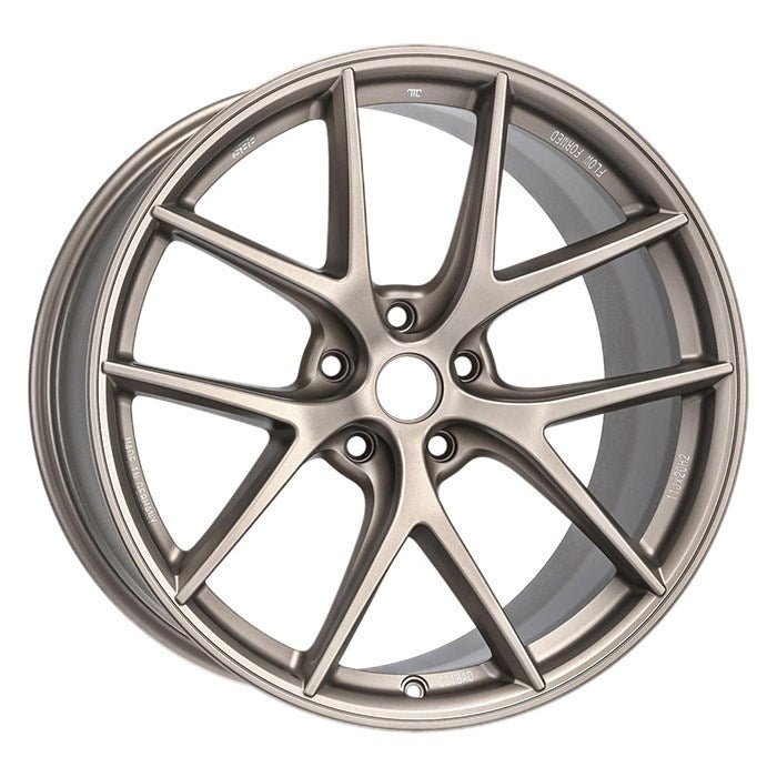 BBS Unlimited CI - R 19x9.5 ET39.5 | Face 2 Satin White - Gold Wheel | CI2405AD06 - JDMuscleWheelsbbsCI2405AD06