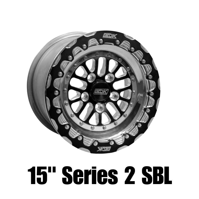 Belak 15x9 / Subaru Brz Rear/ 5x100 BP / Series 2 Wheel - Single Beadlock - JDMuscleWheelsblk15095100S27BS-SBL