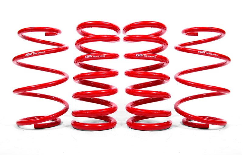 BMR 15 - 20 Ford Mustang S550 Lowering Spring Kit | Set Of 4 - Red - JDMuscleShop the look 2bmrSPD763R