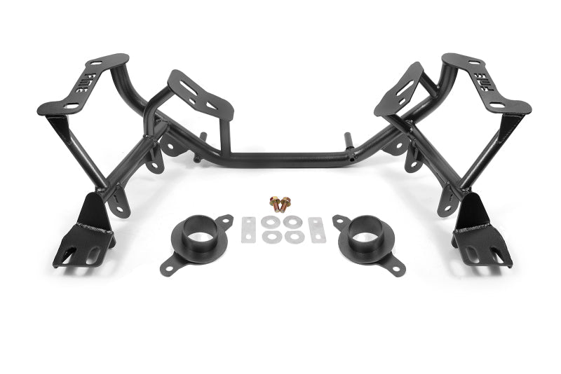 BMR Suspension Ford Mustang K - Member Standard Version with Spring Perches – Black Hammertone (Part bmrKM742H) | bmrKM742H - JDMuscleSPK367777