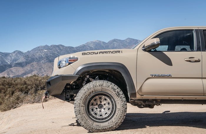 Body Armor 4x4 16 - 23 Tacoma Front Winch Bumper | TC - 19338 - JDMuscleBumpersbodTC-19338