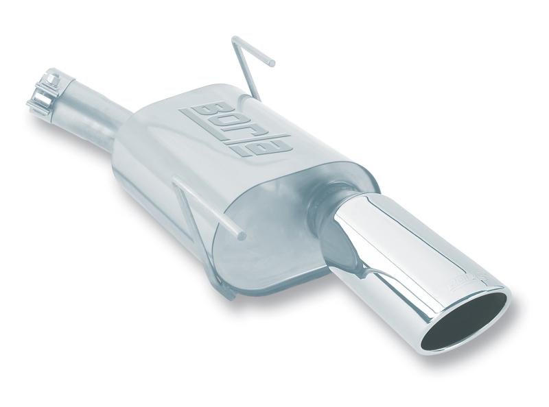 Borla 97 - 04 Chevrolet Corvette 5.7L V8 Straight Pipe Exhaust System with Dual 4 - Inch Tips | bor12649 - JDMuscleSPK259459