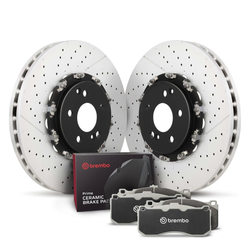 Brembo OE Front Disc Brake Kit for Nissan GT - R (2011 - 2015) – High - Performance Brake System | breKT00745 - JDMuscleSPK805169G