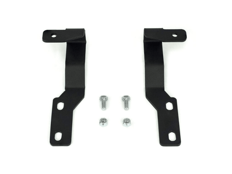 Cali Raised LED Low Profile Ditch Light Brackets Kit for 2005 - 2015 Toyota Tacoma - Part CR2341 | calCR2341 - JDMuscleSPK801130