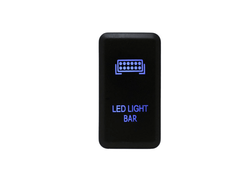 Cali Raised LED Tall Style Toyota OEM - Style LED Light Bar Switch - Blue | calCR2394 - JDMuscleSPK801070