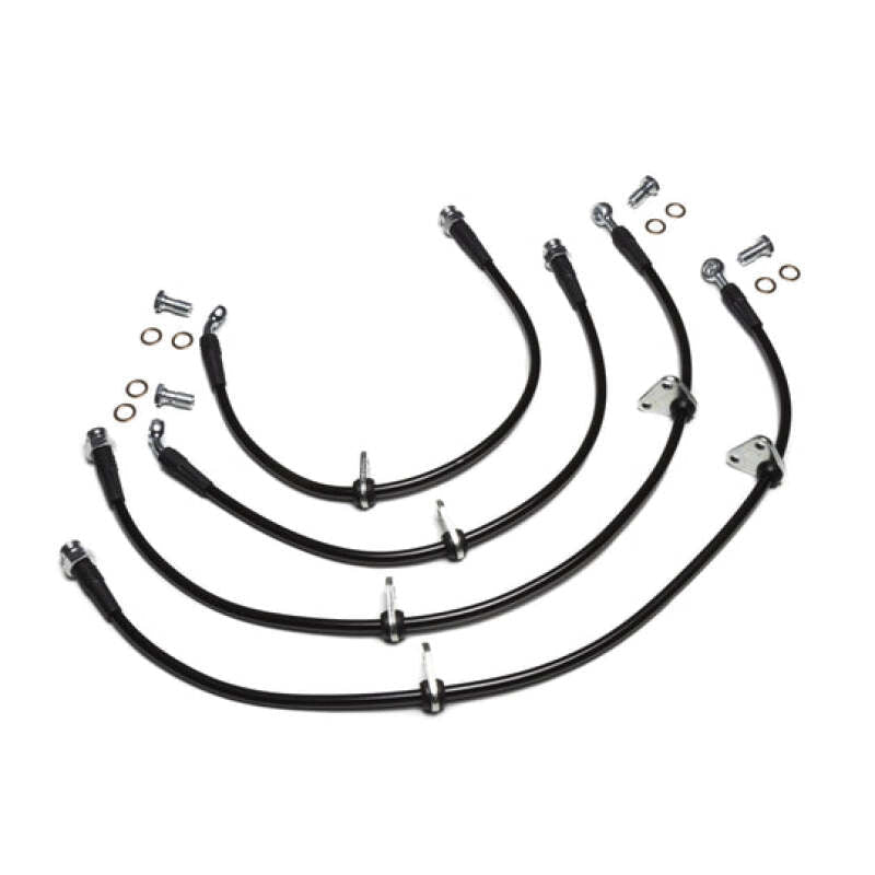 Chase Bays 02 - 07 Subaru Impreza WRX | Excl STi Caliper Brake Lines - Rear Lines - JDMuscleSPKchbCB-WRX-RRFW