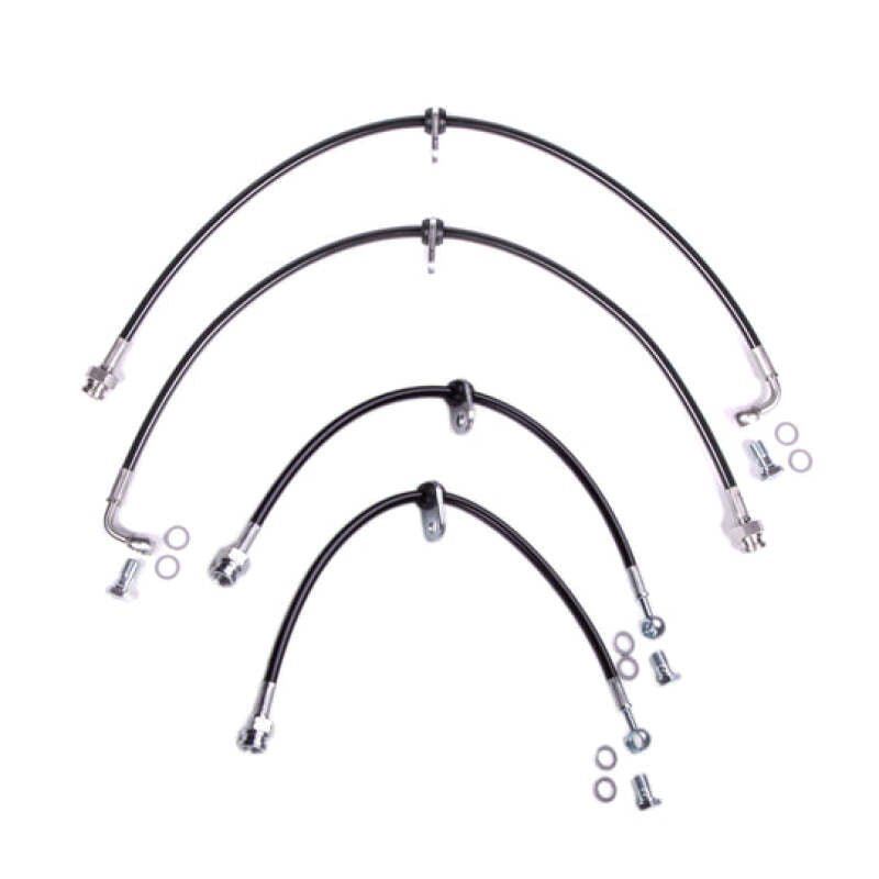 Chase Bays 2013+ Toyota 86/GR86 / Subaru BRZ Front and Rear Extended Caliper Brake Lines - JDMuscleSPKchbCB-86-FWEXT