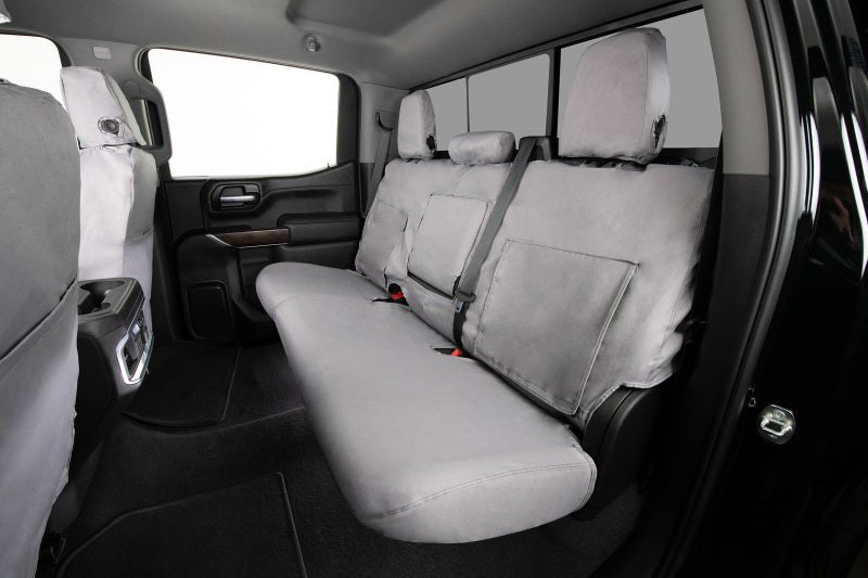 Covercraft Polycotton SeatSaver Front Seat Cover for 2016 - 2023 Toyota Tacoma - Grey | cvrSS2509PCGY - JDMuscleSPK737444