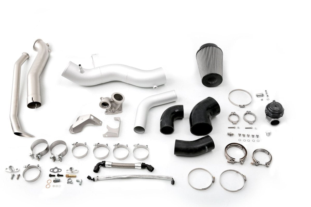 CP - E Atmosphere Ford Mustang EcoBoost Bare Bones Turbo Kit - JDMuscleTurbochargersFDAT00002TReRoute™Precision