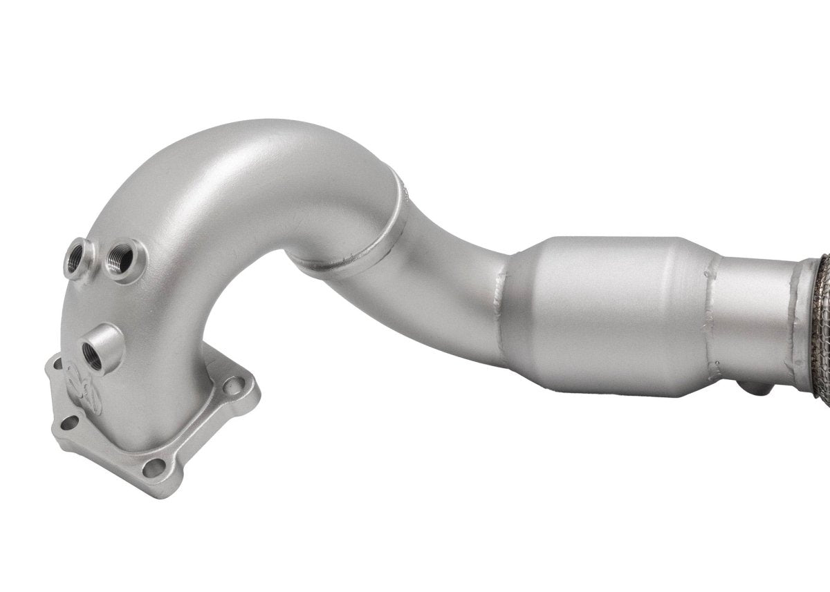 CP - E QKspl™ Mazda Mazdaspeed3 Catted Downpipe - JDMuscleDownpipeMZDP00002THigh Flow