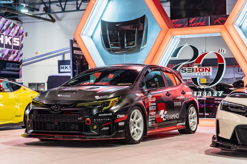 CSF 2023+ Toyota GR Corolla/2020+ GR Yaris High Performance Stepped Core Intercooler System - Silve - JDMuscleSPKcsf8285
