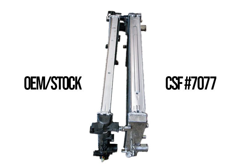 CSF All - Aluminum High - Performance Radiator for C7 Chevrolet Corvette (2014+), Part 7077 | csf7077 - JDMuscleSPK205290