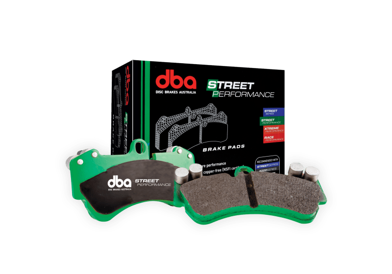 DBA Street Performance Brake Pads for Nissan GT - R R35 Front – Part Number DBA - 07 - 22 | dbaDB2375SP - JDMuscleSPK500358