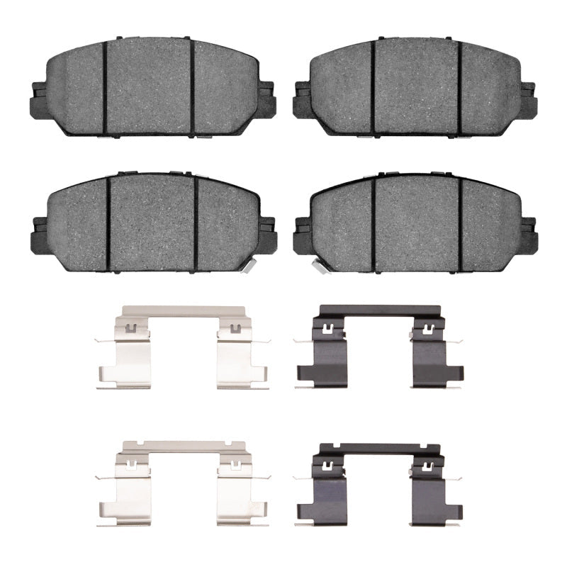 DFC 17 - 21 Honda Clarity Front 4000 HybriDynamic Brake Pads and Hardware Kit | dfc4000 - 2036 - 02 - JDMuscleSPK916188