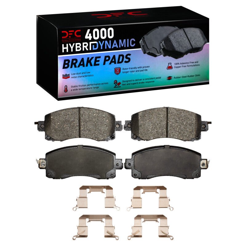 DFC 19 - 25 Subaru Impreza Front 4000 HybriDynamic Brake Pads and Hardware Kit | dfc4000 - 2045 - 02 - JDMuscleSPK916776