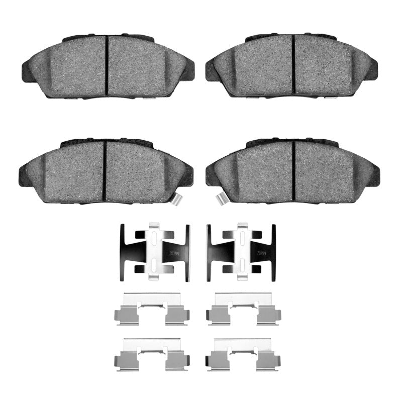 DFC 4000 HybriDynamic Front Brake Pads and Hardware Kit for Honda Accord Coupe (1990 - 1993) | dfc4000 - 0496 - 01 - JDMuscleSPK949153