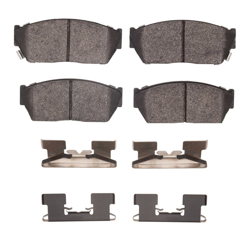 DFC 83 - 87 Honda Civic Front 4000 HybriDynamic Brake Pads and Hardware Kit | dfc4000 - 0276 - 01 - JDMuscleSPK949058