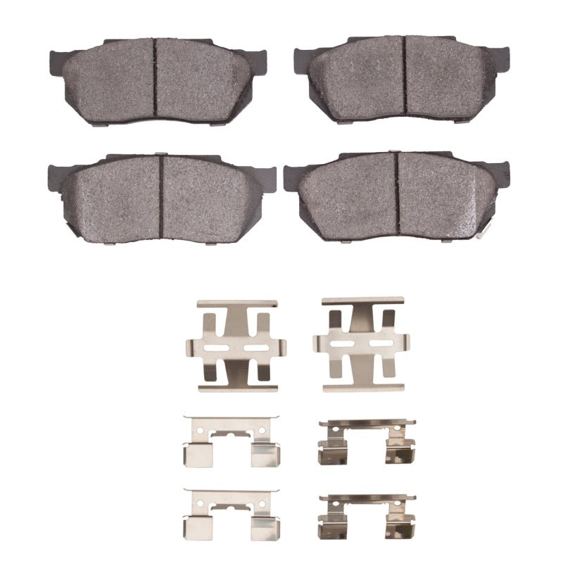 DFC 83 - 87 Honda Prelude Front 4000 HybriDynamic Brake Pads and Hardware Kit | dfc4000 - 0256 - 01 - JDMuscleSPK915894