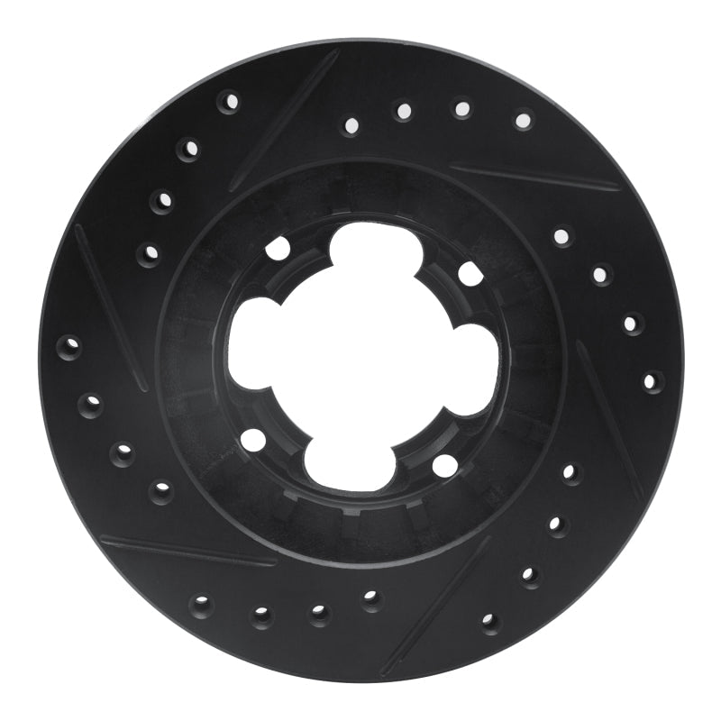 DFC 87 - 94 Subaru Justy Front Right Drilled & Slotted Black Brake Rotor – Precision - Cut, Balanced for Smooth Stopping | dfc633 - 13002R - JDMuscleSPK965031