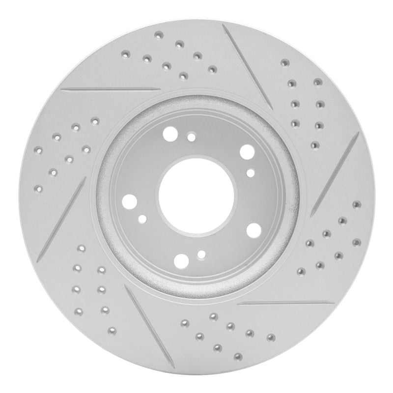 DFC Geoperformance Front Left Drilled & Slotted Rotor for Honda Civic Sedan 2013 - 2026 - Part Number DFC830 - 59037L | dfc830 - 59037L - JDMuscleSPK999038