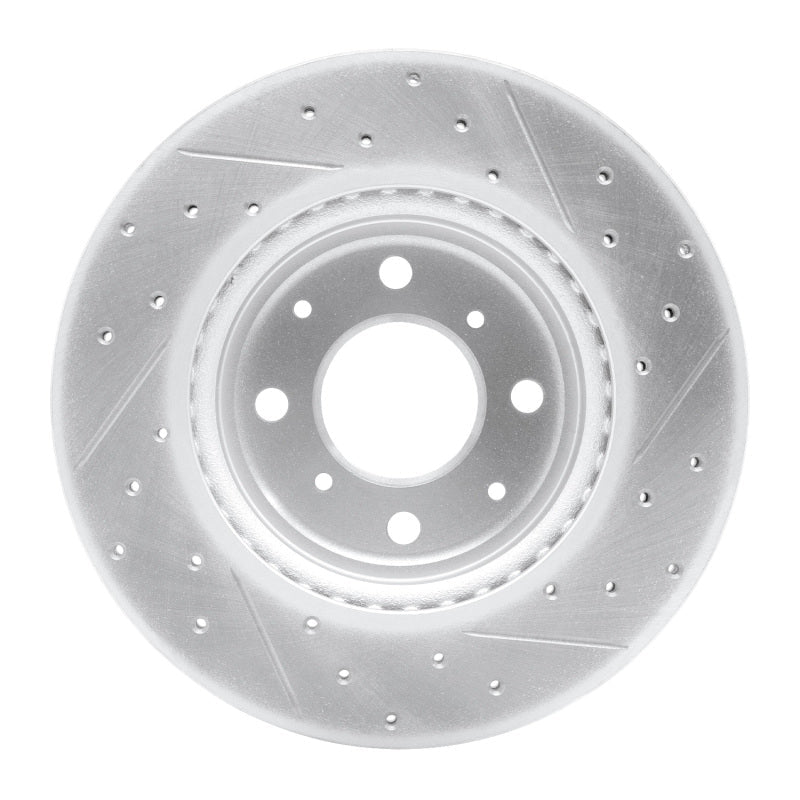 DFC Geoperformance Front Left Drilled & Slotted Rotor for Honda Fit 2015 - 2020 | dfc830 - 59038L - JDMuscleSPK999040