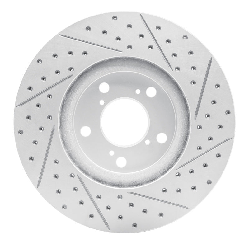 DFC Geoperformance Front Left Drilled & Slotted Rotor for Honda Ridgeline 2006 - 2014 | dfc830 - 59051L - JDMuscleSPK999061